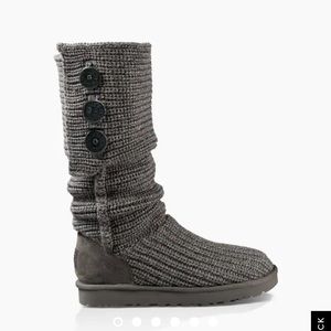 UGG Classic Cardy Boot Grey